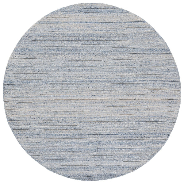 Safavieh Natura Modern Runner Area Rug - Hand-woven Soft Wool Blend For Sophisticated Home Decor Blue 80% Wool,20% Cotton Nat461m-6r