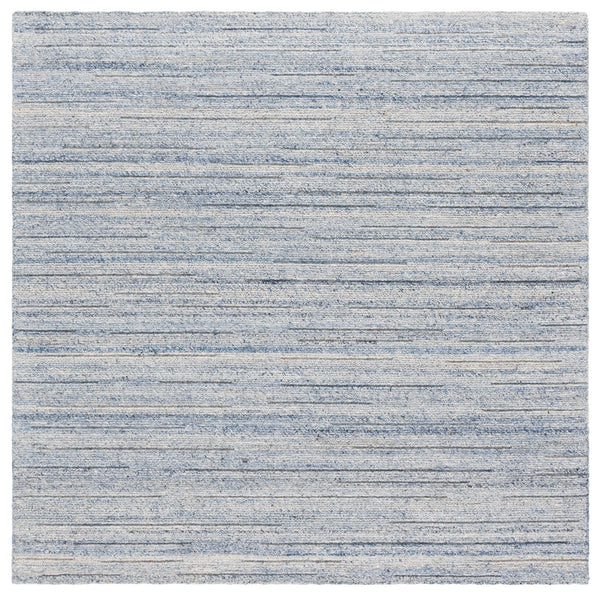 Safavieh Natura Modern Runner Area Rug - Hand-woven Soft Wool Blend For Sophisticated Home Decor Blue 80% Wool,20% Cotton Nat461m-6sq