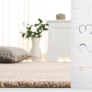 Safavieh Natura Elegant Hand Woven Runner Rug - Luxurious Wool Blend, Modern Design For Timeless Charm Beige 80% Wool,20% Cotton Nat462b-5