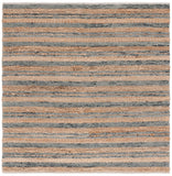 Safavieh Natura 501 NAT501 Hand Woven Natural Fiber Rug Natural / Grey NAT501F-6SQ