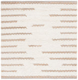 Safavieh Natura 505 Hand Woven Bohemian Rug Ivory / Natural 6' x 6' Square