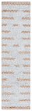 Safavieh Natura 505 Hand Woven Bohemian Rug Grey / Natural 2'-3" x 8'
