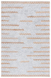 Safavieh Natura 505 Hand Woven Bohemian Rug Grey / Natural 5' x 8'