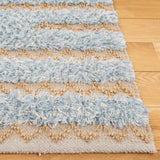 Safavieh Natura 505 Hand Woven Bohemian Rug Blue / Natural 5' x 8'