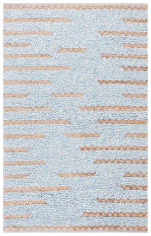 Safavieh Natura 505 Hand Woven Bohemian Rug Blue / Natural 5' x 8'