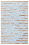 Safavieh Natura 505 Hand Woven Bohemian Rug Blue / Natural 5' x 8'