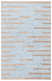Safavieh Natura 505 Hand Woven Bohemian Rug Blue / Natural 8' x 10'