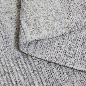 Safavieh Natural Hand‑Woven Grey Beige Runner — Wool‑Cotton Blend, Low Profile 3/8" Pile, Scandinavian Calm Design 2'-3" x 9'-0" NAT506F-29