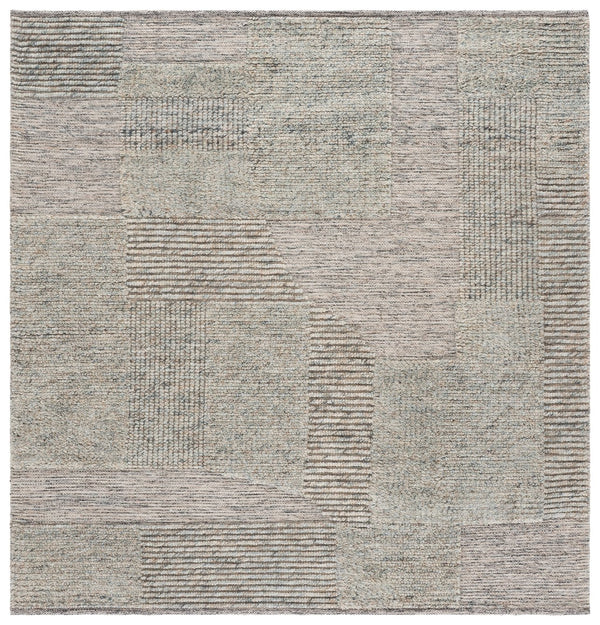 Safavieh Natural Hand‑Woven Grey Beige Runner — Wool‑Cotton Blend, Low Profile 3/8" Pile, Scandinavian Calm Design 2'-3" x 9'-0" NAT506F-29