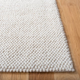 Safavieh Natura 551 Hand Woven 80% Polyester and 20% Cotton Rug Ivory NAT551A-9