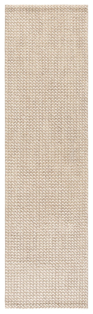 Safavieh Natura Beige Ivory Hallway Runner Rug Warm Neutral Low Pile Entryway Floor Accent NAT586B-28