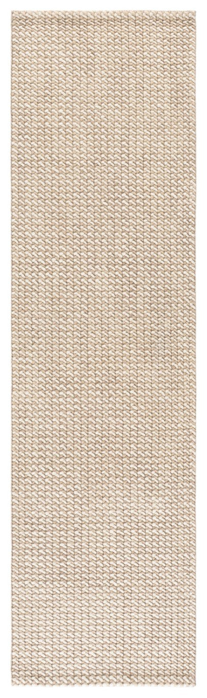Safavieh Natura Beige Ivory Hallway Runner Rug Warm Neutral Low Pile Entryway Floor Accent NAT586B-28