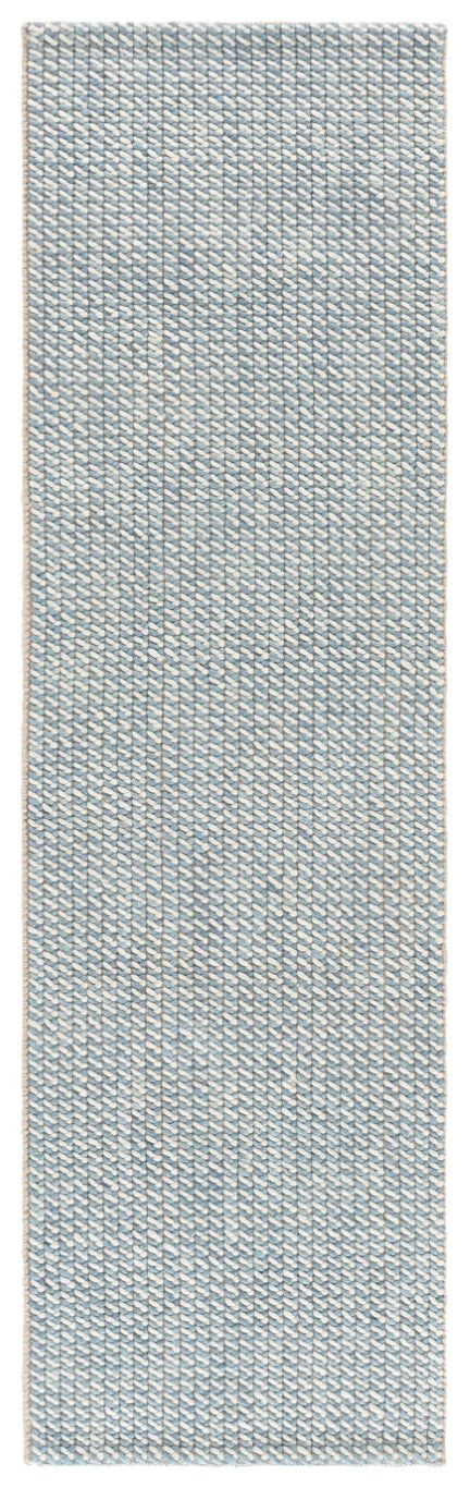 Safavieh Natura Tonal Nature Inspired Runner Rug in Soft Blue Ivory for Hallways and Entryways NAT586L-28