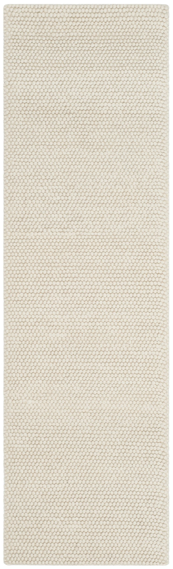 Safavieh Natura Handwoven 6X8 Oval Ivory Rug - 80% Wool 20% Cotton, Low 3/8" Pile, Timeless Textured Design NAT620A-68OV