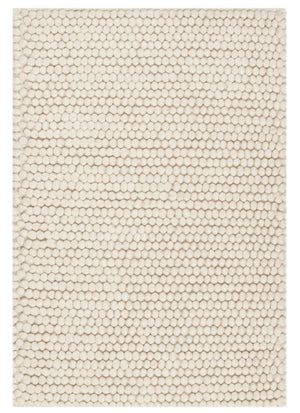 Safavieh Natura Handwoven 6X8 Oval Ivory Rug - 80% Wool 20% Cotton, Low 3/8" Pile, Timeless Textured Design NAT620A-68OV