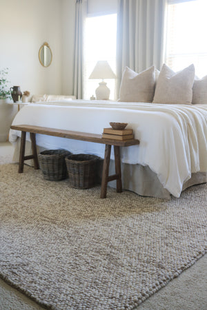 Safavieh Natura Exquisite Area Rug - Timeless Elegance In Soft Wool & Cotton, Ideal For Any Home Decor Beige 80% Wool And 20% Cotton Nat620b-6ov