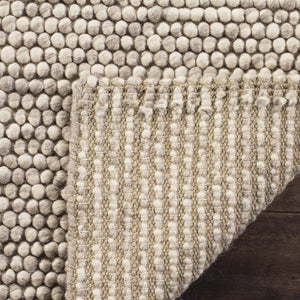 Safavieh Natura Hand Woven Wool Cotton Area Rug Soft Beige Square for Large Living Spaces NAT620B-11SQ