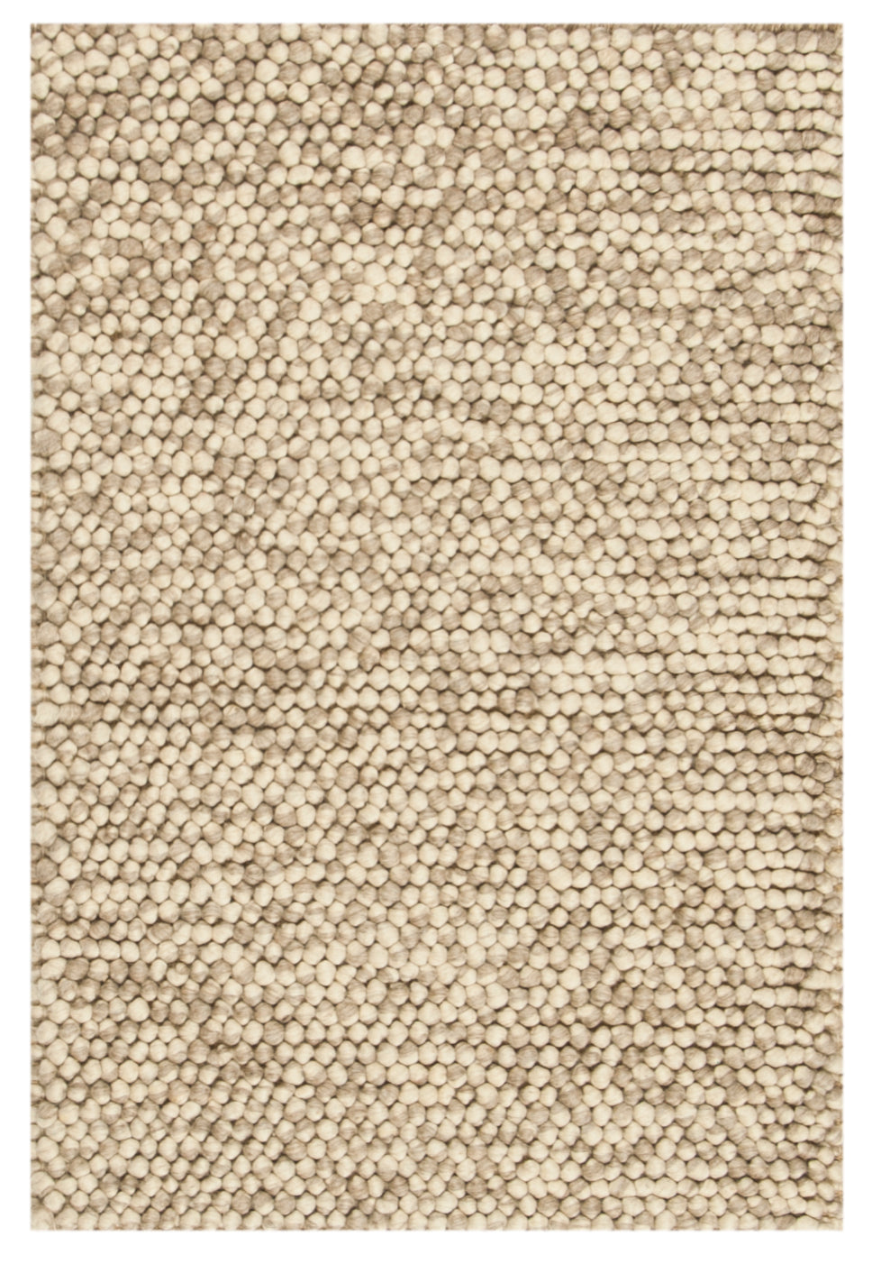 Safavieh Natura Hand-Woven 9X9 Beige Rug — 80% Wool 20% Cotton, Subtle Texture, Cozy Low-Profile 3/8" Pile NAT620B-9SQ