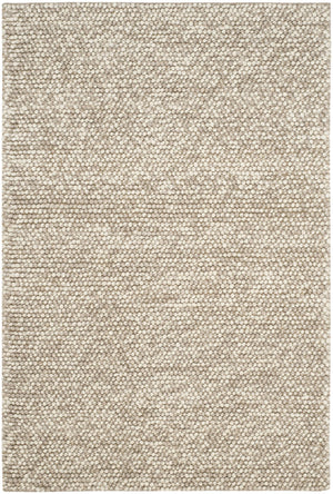 Safavieh Natura Hand-Woven 9X9 Beige Rug — 80% Wool 20% Cotton, Subtle Texture, Cozy Low-Profile 3/8" Pile NAT620B-9SQ