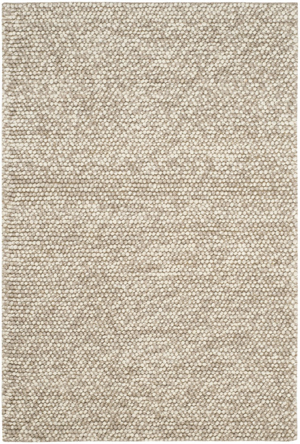 Safavieh Natura Hand-Woven 9X9 Beige Rug — 80% Wool 20% Cotton, Subtle Texture, Cozy Low-Profile 3/8" Pile NAT620B-9SQ