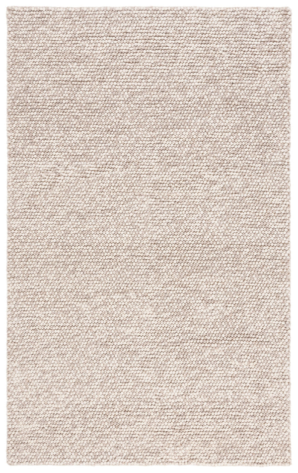 Safavieh Natura Hand-Woven 9X9 Beige Rug — 80% Wool 20% Cotton, Subtle Texture, Cozy Low-Profile 3/8" Pile NAT620B-9SQ