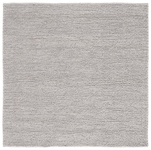Safavieh Natura Exquisite Area Rug - Timeless Elegance In Soft Wool & Cotton, Ideal For Any Home Decor Silver 80% Wool And 20% Cotton Nat620c-68