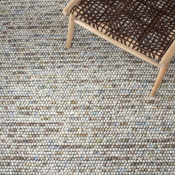 Safavieh Natura Hand Woven Wool Cotton Ivory Area Rug Artisan Flatweave for Entryways NAT620D-3SQ