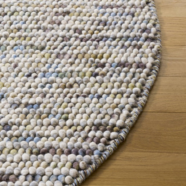 Safavieh Natura Hand Woven Wool Cotton Ivory Area Rug Artisan Flatweave for Entryways NAT620D-3SQ