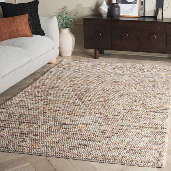 Safavieh Natura Exquisite Area Rug - Timeless Elegance In Soft Wool & Cotton, Ideal For Any Home Decor Dark Brown ,Beige 80% Wool And 20% Cotton Nat620e-8