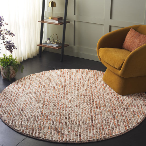 Safavieh Natura Exquisite Area Rug - Timeless Elegance In Soft Wool & Cotton, Ideal For Any Home Decor Dark Brown ,Beige 80% Wool And 20% Cotton Nat620e-8