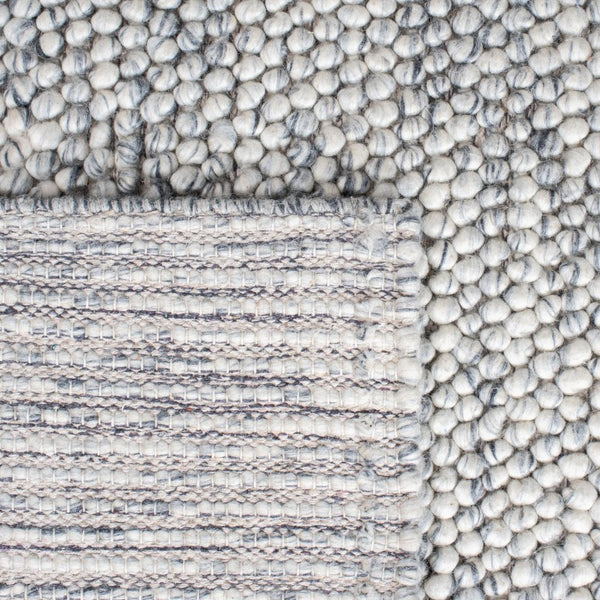 Safavieh Natura Hand Woven Wool Cotton Runner Rug Soft Tonal Grey Ivory for Hallways NAT620G-220
