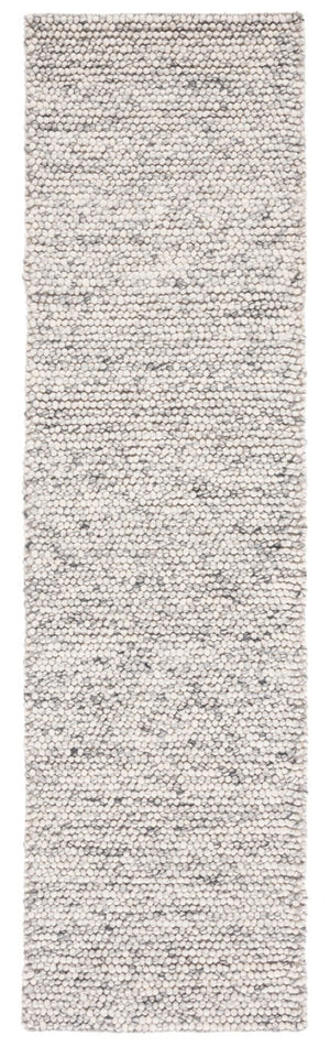 Safavieh Natura Hand Woven Wool Cotton Runner Rug Soft Tonal Grey Ivory for Hallways NAT620G-220