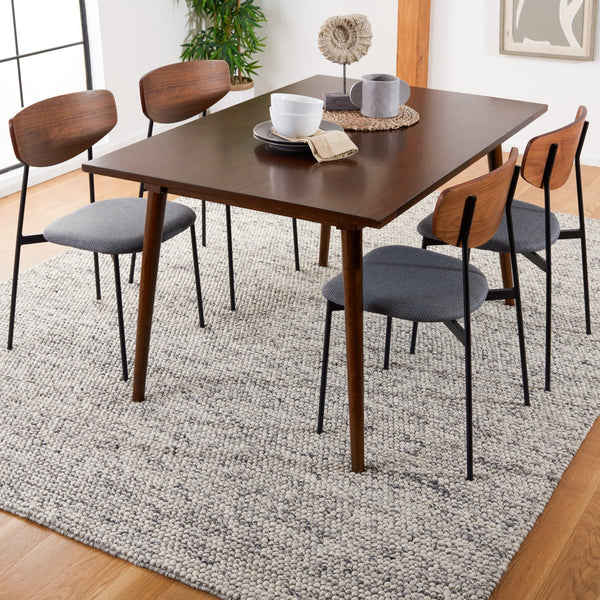 Safavieh Natura Exquisite Area Rug - Timeless Elegance In Soft Wool & Cotton, Ideal For Any Home Decor Light Grey ,Ivory 80% Wool And 20% Cotton Nat620g-68