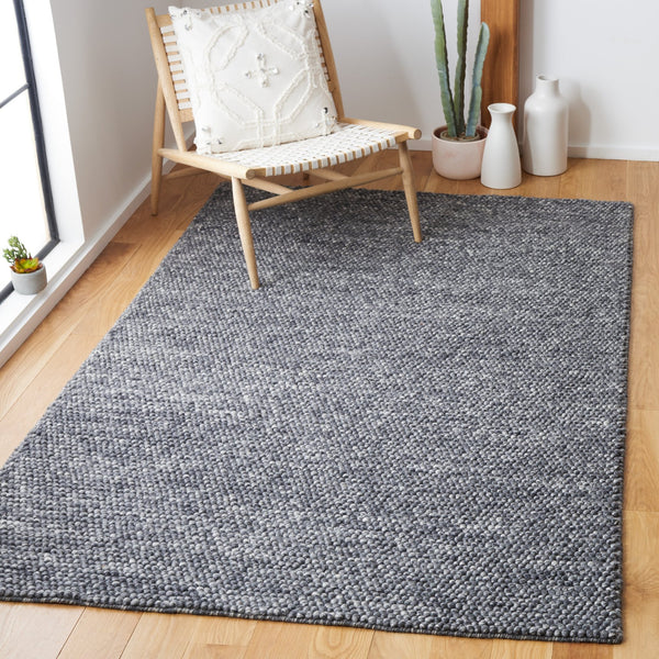 Safavieh Natura Exquisite Area Rug - Timeless Elegance In Soft Wool & Cotton, Ideal For Any Home Decor Dark Grey 80% Wool And 20% Cotton Nat620h-68