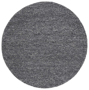 Safavieh Natura 620 Hand Woven  Rug Dark Grey 4' x 4' Round