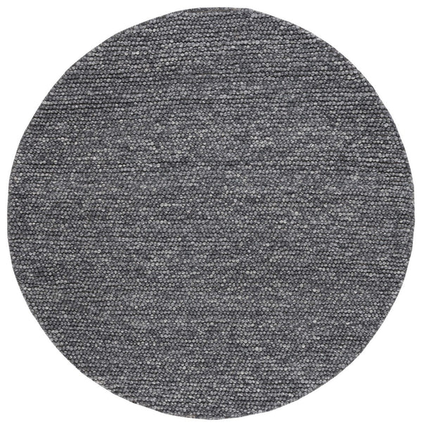 Safavieh Natura 620 Hand Woven  Rug Dark Grey 4' x 4' Round