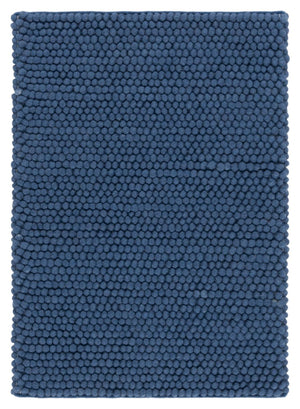 Safavieh Natura Hand Woven Oval Area Rug - Luxurious Wool & Cotton Blend For Elegant Home Decor Transformation Navy ,Blue 80% Wool And 20% Cotton Nat620m-4sq