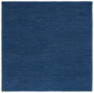 Safavieh Natura Exquisite Area Rug - Timeless Elegance In Soft Wool & Cotton, Ideal For Any Home Decor Navy ,Blue 80% Wool And 20% Cotton Nat620m-26