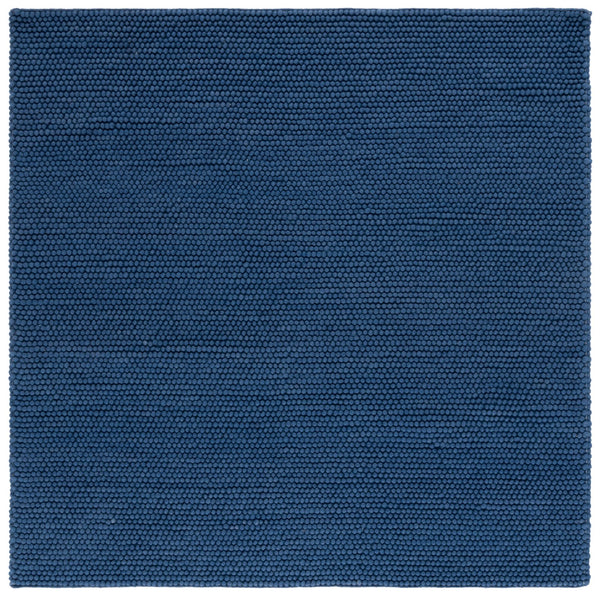 Safavieh Natura Exquisite Area Rug - Timeless Elegance In Soft Wool & Cotton, Ideal For Any Home Decor Navy ,Blue 80% Wool And 20% Cotton Nat620m-26