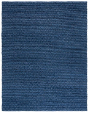 Safavieh Natura Exquisite Area Rug - Timeless Elegance In Soft Wool & Cotton, Ideal For Any Home Decor Navy ,Blue 80% Wool And 20% Cotton Nat620m-26