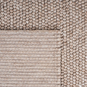 Safavieh Natura Hand Woven Wool Cotton Hallway Runner Low Pile Flatweave Neutral Brown Rug NAT620T-216