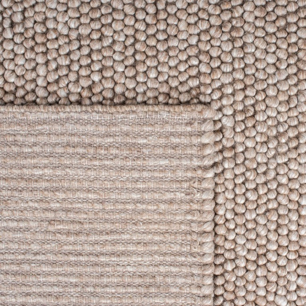Safavieh Natura Hand Woven Wool Cotton Hallway Runner Low Pile Flatweave Neutral Brown Rug NAT620T-216