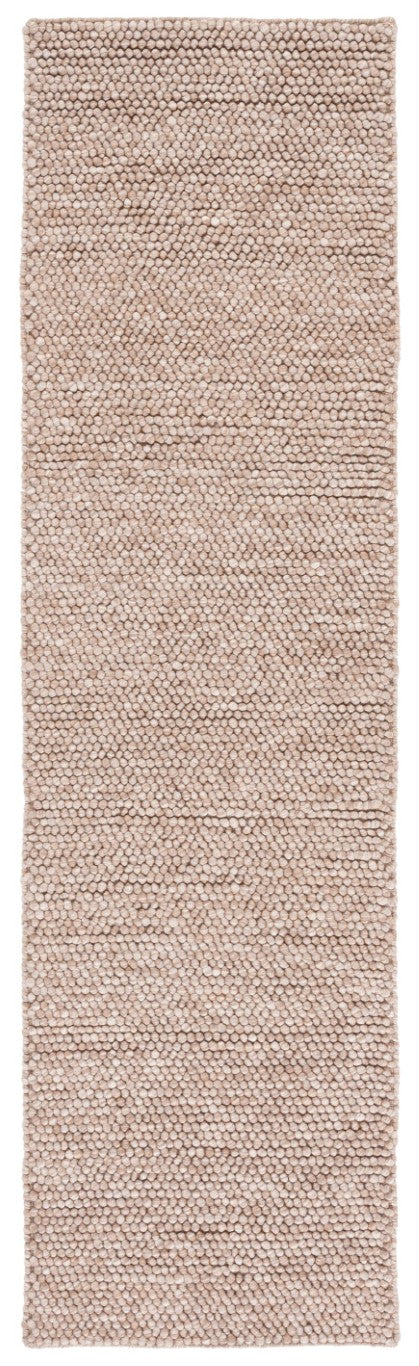 Safavieh Natura Hand Woven Wool Cotton Hallway Runner Low Pile Flatweave Neutral Brown Rug NAT620T-216