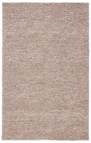 Safavieh Natura Hand Woven Oval Area Rug - Luxurious Wool & Cotton Blend For Elegant Home Decor Transformation Brown 80% Wool And 20% Cotton Nat620t-10sq