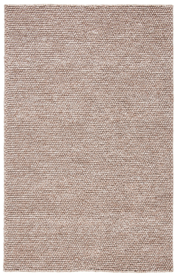 Safavieh Natura Hand Woven Oval Area Rug - Luxurious Wool & Cotton Blend For Elegant Home Decor Transformation Brown 80% Wool And 20% Cotton Nat620t-10sq