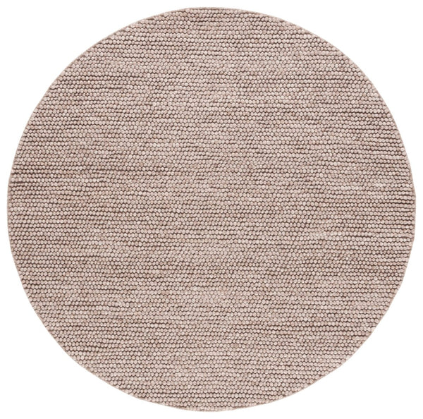 Safavieh Natura Hand Woven Oval Area Rug - Luxurious Wool & Cotton Blend For Elegant Home Decor Transformation Brown 80% Wool And 20% Cotton Nat620t-10sq