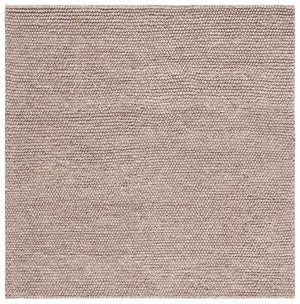 Safavieh Natura Hand Woven Oval Area Rug - Luxurious Wool & Cotton Blend For Elegant Home Decor Transformation Brown 80% Wool And 20% Cotton Nat620t-10sq