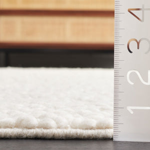 Safavieh Natura 621 Hand Tufted Contemporary Rug Ivory 6' x 6' Square