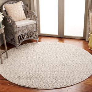 Safavieh Natura Elegant Hand-tufted Wool Blend Hallway Rug - Modern Design For A Chic Home Atmosphere Ivory 70% Wool,20% Cotton,10% Polyester Nat621a-210
