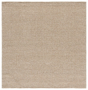 Safavieh Natura Hand-Woven Wool Jute Cotton Area Rug Neutral Beige Artisan Square Living Room NAT622B-6SQ